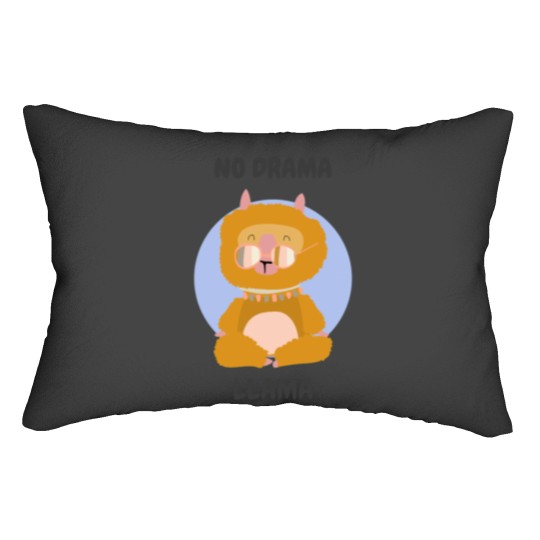 Discover No drama be llama Active Lumbar Pillows