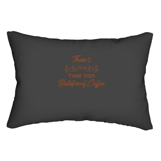 Discover There's always time for Bulletproof Coffee Lumbar Pillows