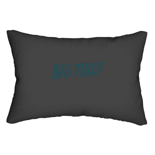 Discover Big Thief indie rock logo Lumbar Pillows