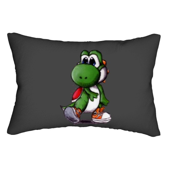 Discover Cute Yoshi Lumbar Pillows