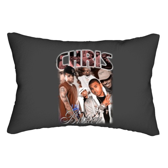 Discover Vintage Chris Brown Lumbar Pillows