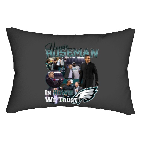 Discover Howie Roseman "In Howie We Trust" Lumbar Pillows
