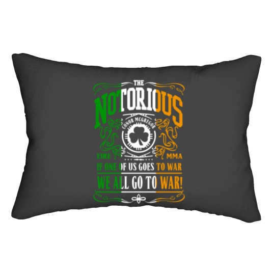 Discover conor mcgregor when one goes to w r we all go to Star wa r Coffee May The Froth be with You Lumbar Pillows