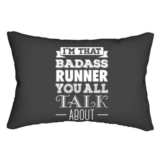 Discover Badass Runner Runner Lumbar Pillows