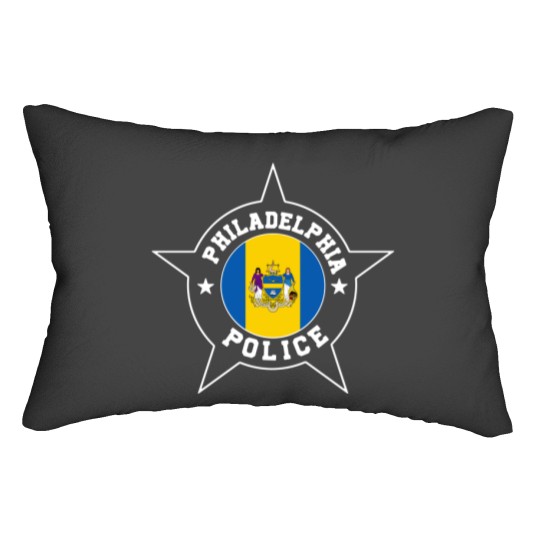 Discover Philadelphia Police T  - Philadelphia flag Lumbar Pillows