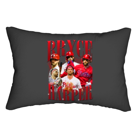 Discover BRYCE HARPER Vintage Lumbar Pillows, Bryce Harper Homage Lumbar Pillows