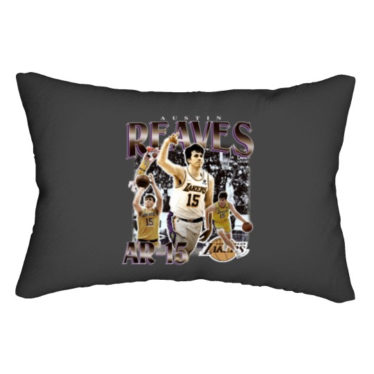 Discover Vintage 90s Graphic Style Austin Reaves Lumbar Pillows