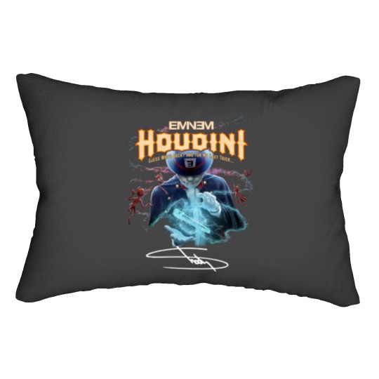 Discover Eminem Houdini Guess Whos Back And For My Last Trick Lumbar Pillows