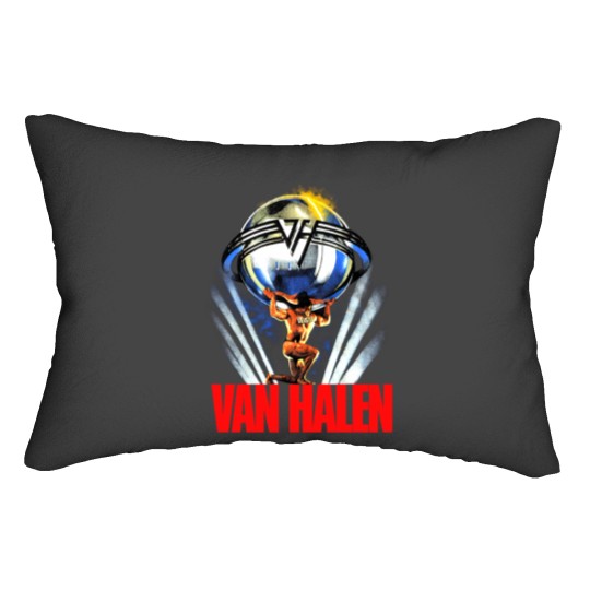 Discover Vintage van 5150 86 tour paper thin Lumbar Pillows