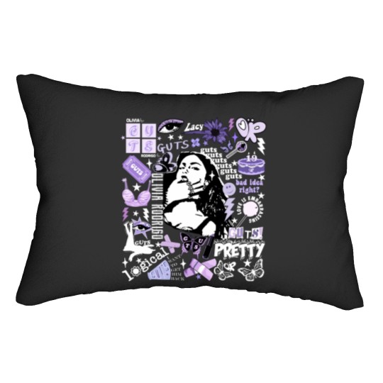 Discover Olivia Rodrigo Guts Lumbar Pillows, Guts Tour 2024 Lumbar Pillows