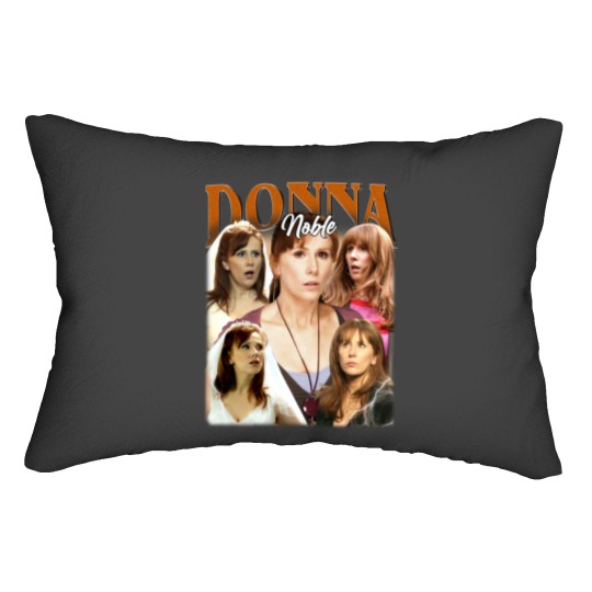 Discover Limited Donna Noble Vintage Lumbar Pillows, Gift For Woman