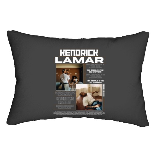 Discover Kendrick Lamar Lumbar Pillow - Official Rap Merch