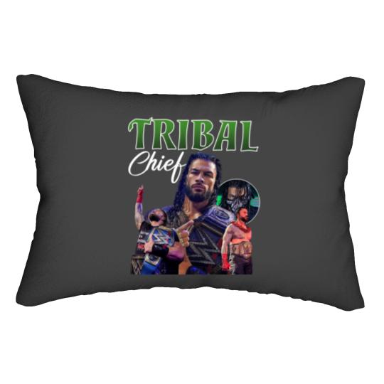 Discover Wrestling Entertainment Roman Reigns vintage Lumbar Pillows