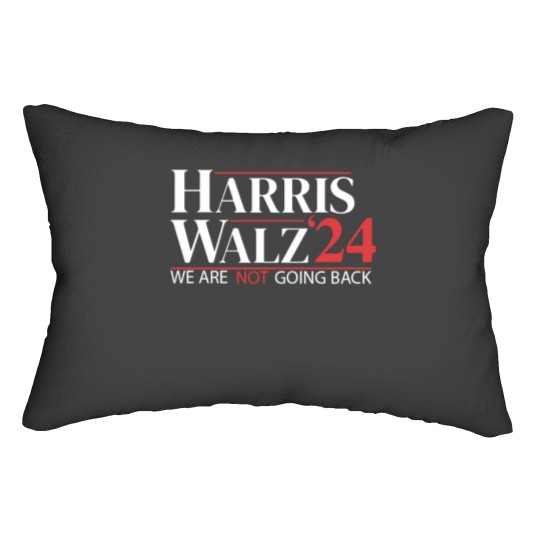 Discover Harris Walz 2024 Lumbar Pillows - Not Going Back