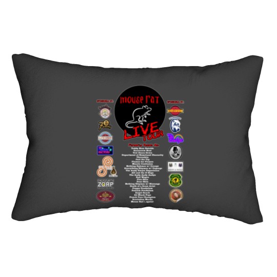 Discover Mouse Rat Live Tour Edition Lumbar Pillows
