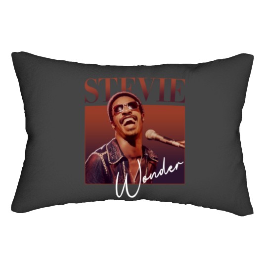 Discover New  Stevie Wonder Lumbar Pillows Gift Funny Men All Size Lumbar Pillows
