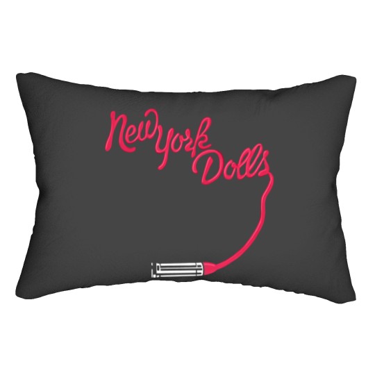 Discover Private New York Dolls World Lumbar Pillows