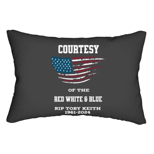 Discover In Memory of Toby Keith 1961-2024 Lumbar Pillow