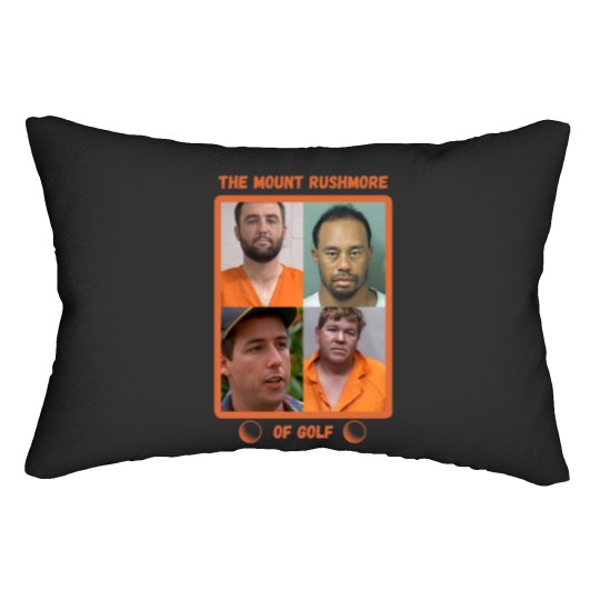 Discover Mount Rushmore of Golf Lumbar Pillows, Funny Golf Lumbar Pillows, Tiger Lumbar Pillows, Free Scottie