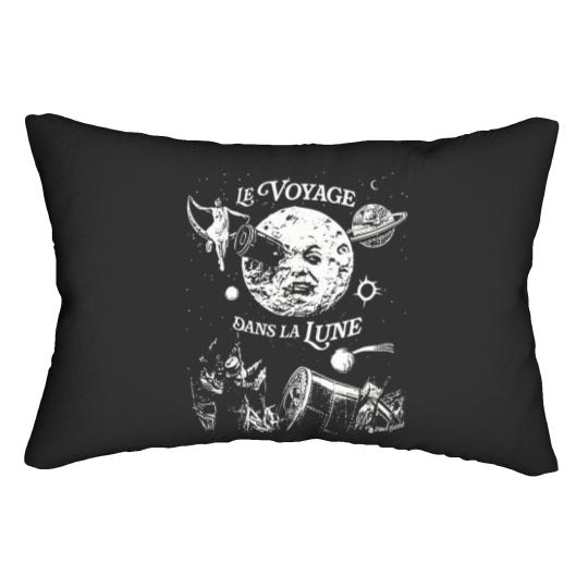 Discover A Trip To The Moon Le Voyage Dans La Lune 1902 Silent Film Unisex Classic Lumbar Pillows