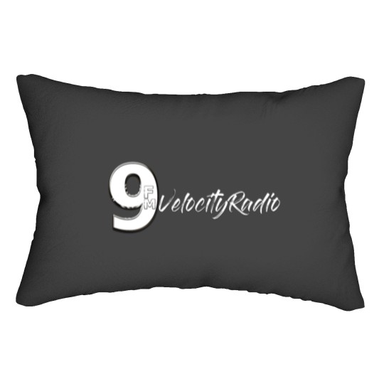 Discover White 9FM Radio Lumbar Pillows