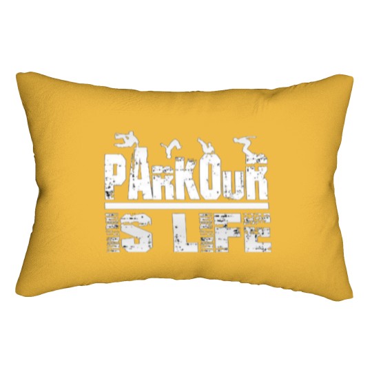 Discover Parkour Is Life Lumbar Pillows