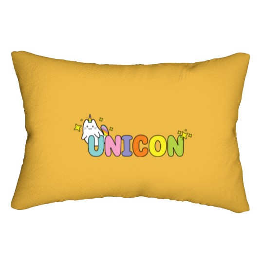 Discover Cute Unicon Lumbar Pillows