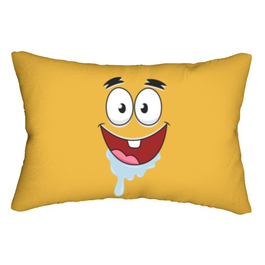 Discover Cute Patrick Face Lumbar Pillows