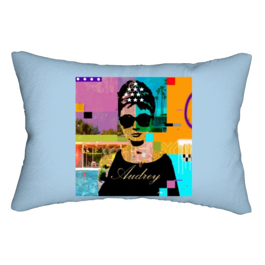 Discover Audrey Hepburn Script Lumbar Pillows