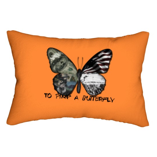 Discover To Pimp A Butterfly 1 Legaliz e Ranch Version Lumbar Pillows