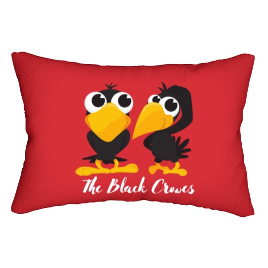 Discover The black crows Lumbar Pillows