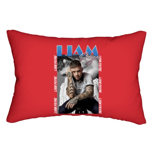 Discover Liam Payne Tribute Graphic Lumbar Pillow