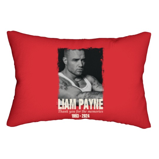 Discover Thanks For Memories Liam Payne Lumbar Pillows, RIP Liam Payne Memorial 2024 Lumbar Pillows