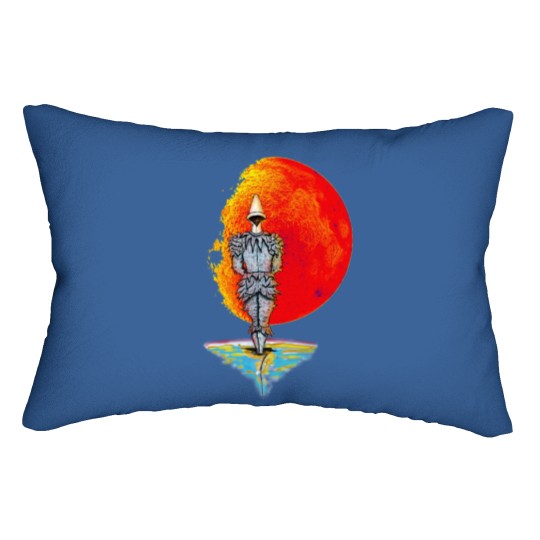 Discover Ziggy Pierrot tribute - Bowie Art - Lumbar Pillows