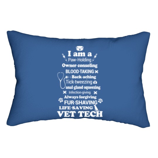 Discover Vet Tech Lumbar Pillow