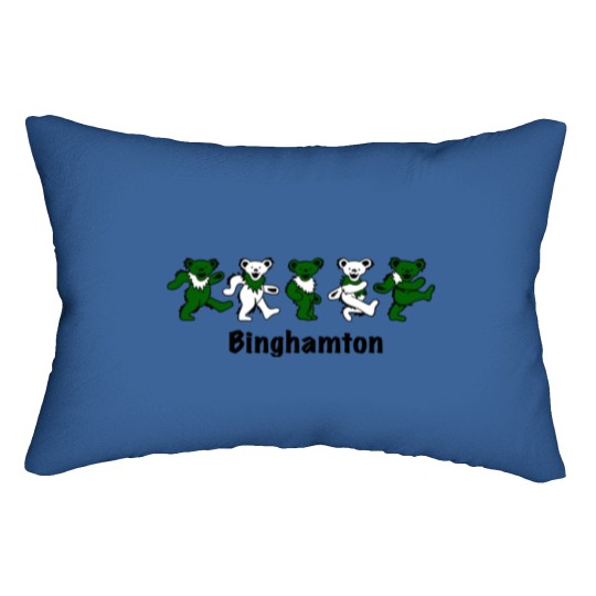 Discover Binghamton Bears Lumbar Pillows