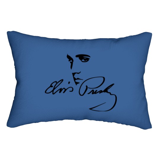 Discover Vintage Elvis Lumbar Pillow - Elvis Presley Gift