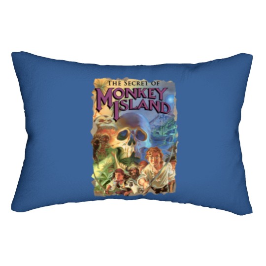 Discover The Secret of Monkey Island Lumbar Pillows