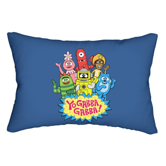 Discover yo gabba gabba characters  | Active Lumbar Pillows