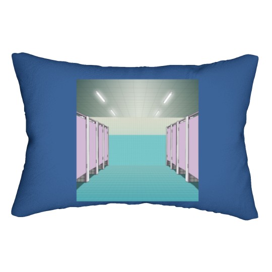 Discover Toilet Squid Ga me Lumbar Pillows