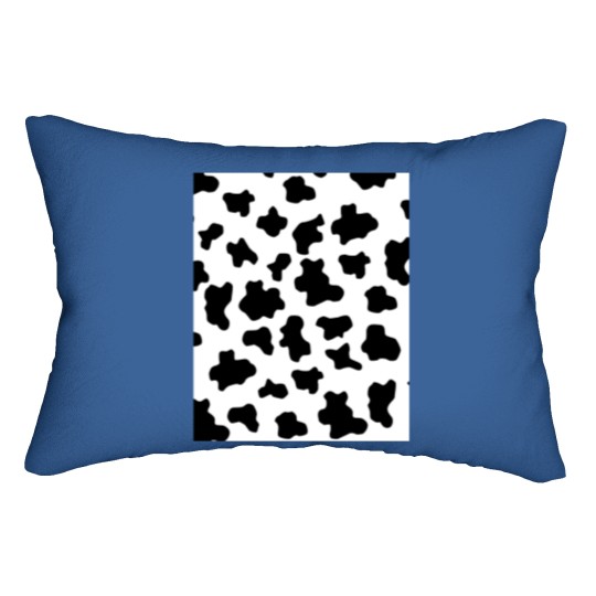 Discover Cow Print - vintage cowboy comics Graphic Lumbar Pillows