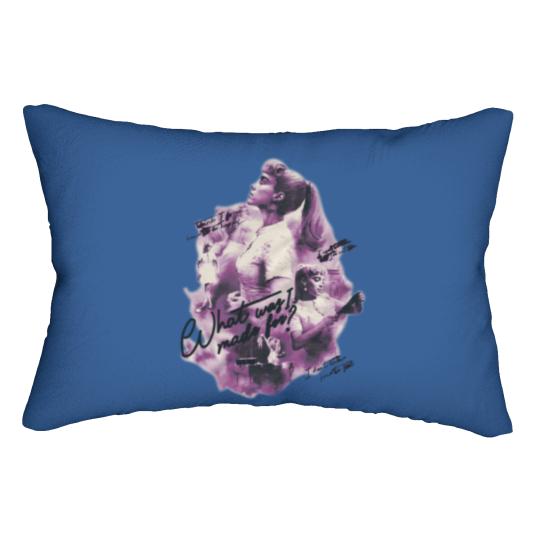 Discover billie eilish Lumbar Pillows | What Was I Made For Lumbar Pillows