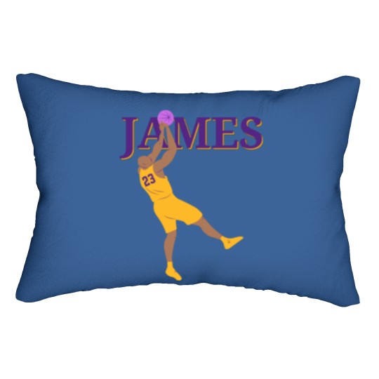 Discover Lebron James lebron james Lumbar Pillows