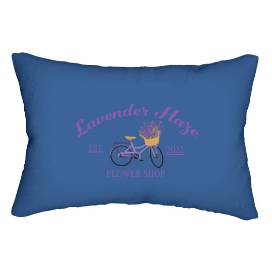 Discover Lavender Haze Embroidered Lumbar Pillows, Embroidered Crewneck