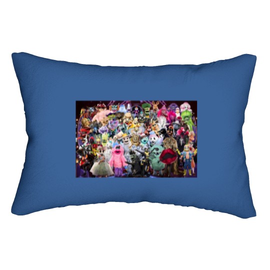Discover The Masked Singer US Every Characters Lumbar Pillows