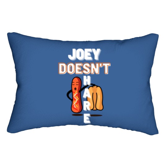 Discover joey doesn_t share food Lumbar Pillows