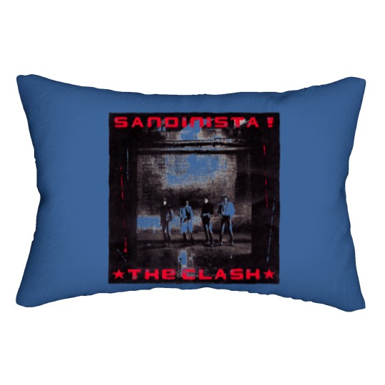 Discover The Clash - Sandinista / Unisex Cotton Lumbar Pillows