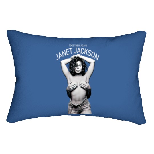 Discover Janet Jackson Rolling Stone 1993 Vintage Lumbar Pillows