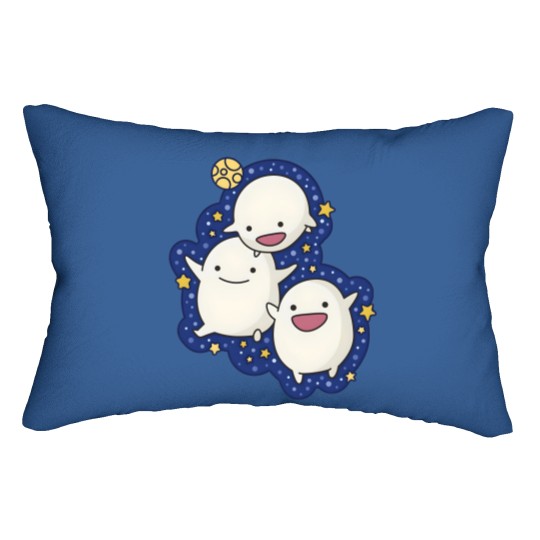 Discover Starry Warawara from The Boy and the Heron Classic Lumbar Pillows