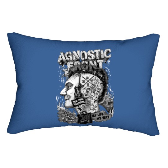 Discover Agnostic Front Lumbar Pillows - Punk Band Lumbar Pillows - Gotta Go